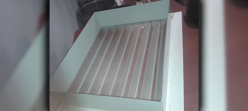 Griglia di Areazione. Misure fuori standard.